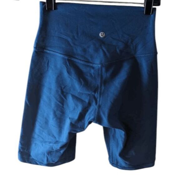 LULULEMON ATHLETICA Align High Rise Short 8' in Blue Borealis Size 4 - Picture 4 of 4